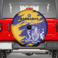 Custom Barbados Royals Cricket Spare Tire Cover Coat Of Arms Flag Style