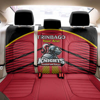Custom Trinidad and Tobago Cricket Back Car Seat Cover Wave Yuh Flag - Trinbago Strong