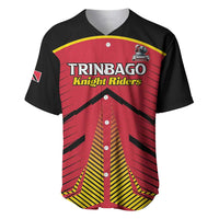 Custom Trinidad and Tobago Cricket Baseball Jersey Wave Yuh Flag - Trinbago Strong