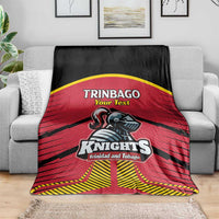 Custom Trinidad and Tobago Cricket Blanket Wave Yuh Flag - Trinbago Strong