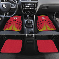 Custom Trinidad and Tobago Cricket Car Mats Wave Yuh Flag - Trinbago Strong