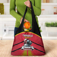 Custom Trinidad and Tobago Cricket Grocery Bag Wave Yuh Flag - Trinbago Strong