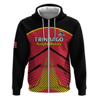 Custom Trinidad and Tobago Cricket Hoodie Wave Yuh Flag - Trinbago Strong