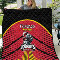Custom Trinidad and Tobago Cricket Quilt Wave Yuh Flag - Trinbago Strong