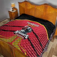 Custom Trinidad and Tobago Cricket Quilt Wave Yuh Flag - Trinbago Strong