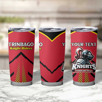 Custom Trinidad and Tobago Cricket Tumbler Cup Wave Yuh Flag - Trinbago Strong