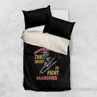 Montford Point Marines Bedding Set The Right To Fight - Black - Wonder Print Shop