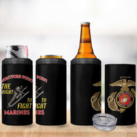 Montford Point Marines 4 in 1 Can Cooler Tumbler The Right To Fight - Black - Wonder Print Shop