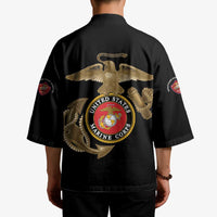 Montford Point Marines Kimono The Right To Fight - Black - Wonder Print Shop