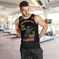 Montford Point Marines Men Tank Top The Right To Fight - Black - Wonder Print Shop