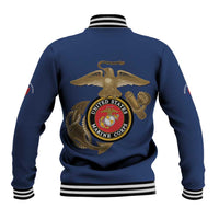Montford Point Marines Baseball Jacket The Right To Fight - Blue - Wonder Print Shop