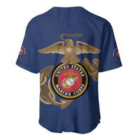 Montford Point Marines Baseball Jersey The Right To Fight - Blue - Wonder Print Shop