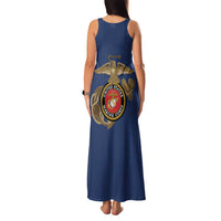 Montford Point Marines Family Matching Tank Maxi Dress and Hawaiian Shirt The Right To Fight - Blue - Wonder Print Shop