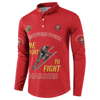 Montford Point Marines Button Sweatshirt The Right To Fight - Red - Wonder Print Shop