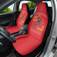 Montford Point Marines Car Seat Cover The Right To Fight - Red - Wonder Print Shop