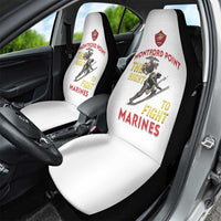 Montford Point Marines Car Seat Cover The Right To Fight - White - Wonder Print Shop