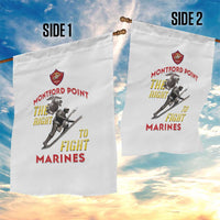 Montford Point Marines Garden Flag The Right To Fight - White - Wonder Print Shop