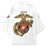 Montford Point Marines Kimono The Right To Fight - White - Wonder Print Shop