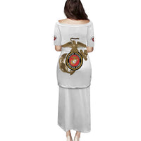 Montford Point Marines Puletasi The Right To Fight - White - Wonder Print Shop