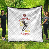 Montford Point Marines Quilt The Right To Fight - White - Wonder Print Shop