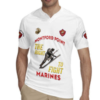 Montford Point Marines Rugby Jersey The Right To Fight - White - Wonder Print Shop
