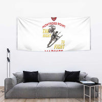 Montford Point Marines Tapestry The Right To Fight - White - Wonder Print Shop