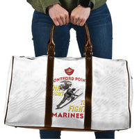 Montford Point Marines Travel Bag The Right To Fight - White - Wonder Print Shop