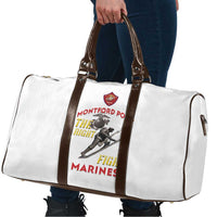 Montford Point Marines Travel Bag The Right To Fight - White - Wonder Print Shop
