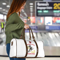 Montford Point Marines Travel Bag The Right To Fight - White - Wonder Print Shop