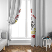 Montford Point Marines Window Curtain The Right To Fight - White - Wonder Print Shop