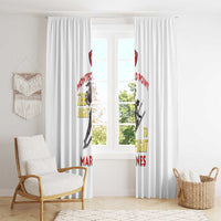 Montford Point Marines Window Curtain The Right To Fight - White - Wonder Print Shop