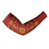 Lesotho Seanamarena Kharetsa Royal Red Arm Sleeves Basotho Traditional Blanket Style - Wonder Print Shop