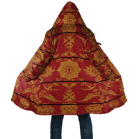 Lesotho Seanamarena Kharetsa Royal Red Cloak Basotho Traditional Blanket Style - Wonder Print Shop