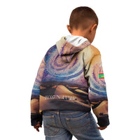Mauritania Richat Structure Kid Hoodie Eyes of the Sahara - Wonder Print Shop