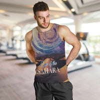 Mauritania Richat Structure Men Tank Top Eyes of the Sahara - Wonder Print Shop