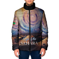 Mauritania Richat Structure Padded Jacket Eyes of the Sahara - Wonder Print Shop