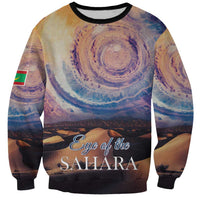 Mauritania Richat Structure Sweatshirt Eyes of the Sahara - Wonder Print Shop