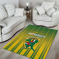 Custom Dominica Cricket Area Rug Sporty Style - Wonder Print Shop