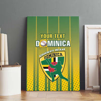 Custom Dominica Cricket Canvas Wall Art Sporty Style - Wonder Print Shop