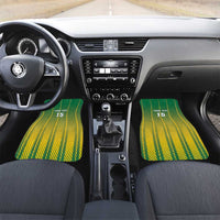 Custom Dominica Cricket Car Mats Sporty Style - Wonder Print Shop
