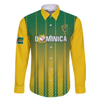 Custom Dominica Cricket Family Matching Short Sleeve Bodycon Dress and Hawaiian Shirt Sporty Style - Wonder Print Shop