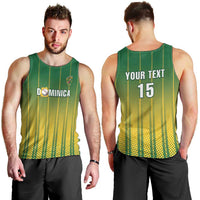Custom Dominica Cricket Men Tank Top Sporty Style - Wonder Print Shop