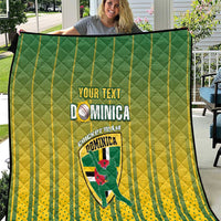 Custom Dominica Cricket Quilt Sporty Style - Wonder Print Shop
