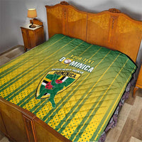 Custom Dominica Cricket Quilt Sporty Style - Wonder Print Shop