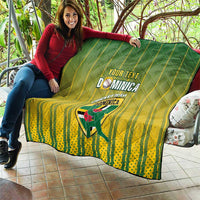 Custom Dominica Cricket Quilt Sporty Style - Wonder Print Shop