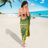 Custom Dominica Cricket Sarong Sporty Style - Wonder Print Shop