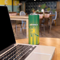 Custom Dominica Cricket Skinny Tumbler Sporty Style - Wonder Print Shop