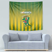 Custom Dominica Cricket Tapestry Sporty Style - Wonder Print Shop