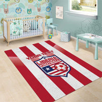 Custom Liberia Football Area Rug Sporty Style - Wonder Print Shop