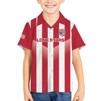 Custom Liberia Football Family Matching Off The Shoulder Long Sleeve Dress and Hawaiian Shirt Sporty Style - Wonder Print Shop